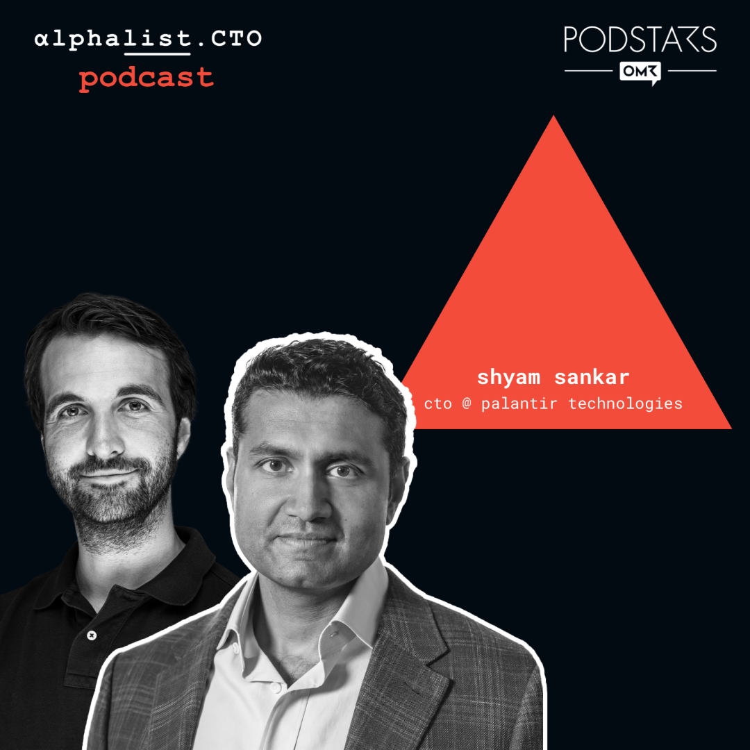 Shyam Sankar // CTO @ Palantir Technologies